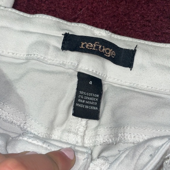 White Ripped Jeans - Picture 3 of 8